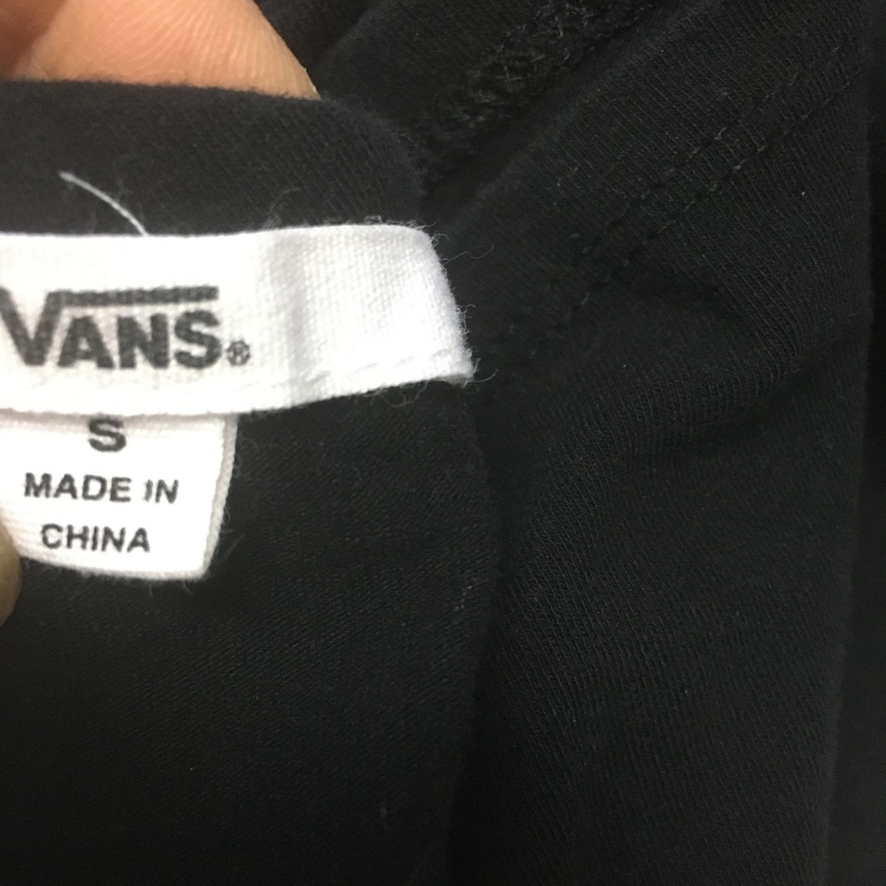VANS Black Checkered Side Sleeveless Midi Tank Dress - Picture 7 of 14